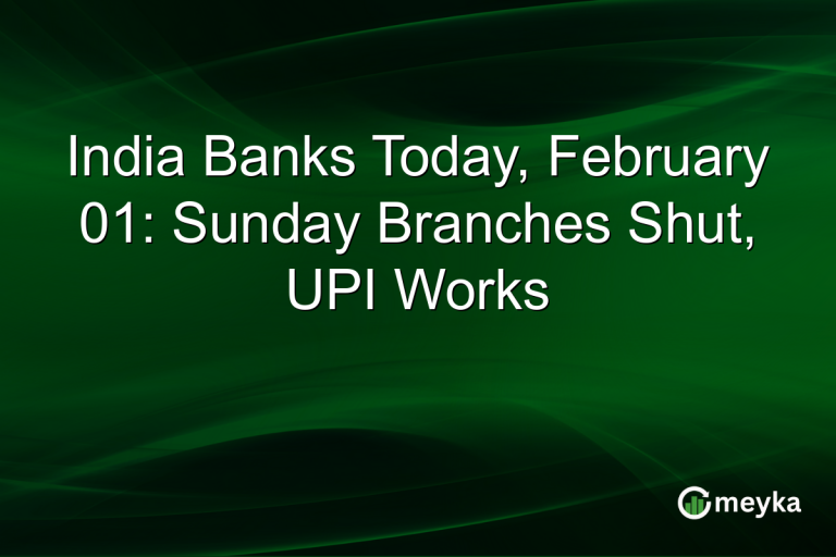 India Banks Today, February 01: Sunday Branches Shut, UPI Works