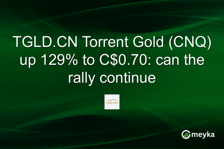 TGLD.CN Torrent Gold (CNQ) up 129% to C$0.70: can the rally continue