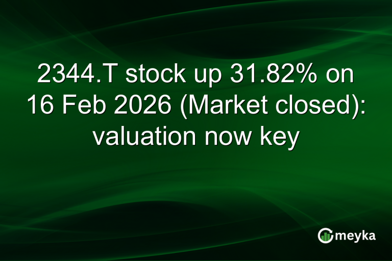 2344.T stock up 31.82% on 16 Feb 2026 (Market closed): valuation now key