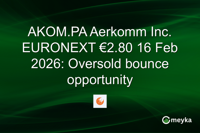 AKOM.PA Aerkomm Inc. EURONEXT €2.80 16 Feb 2026: Oversold bounce opportunity