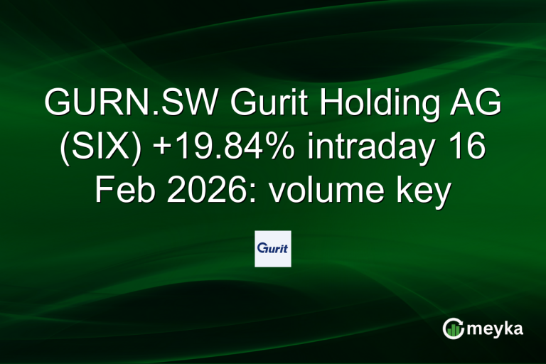 GURN.SW Gurit Holding AG (SIX) +19.84% intraday 16 Feb 2026: volume key
