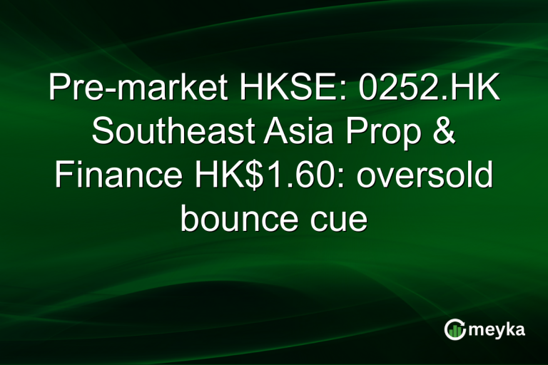 Pre-market HKSE: 0252.HK Southeast Asia Prop & Finance HK$1.60: oversold bounce cue