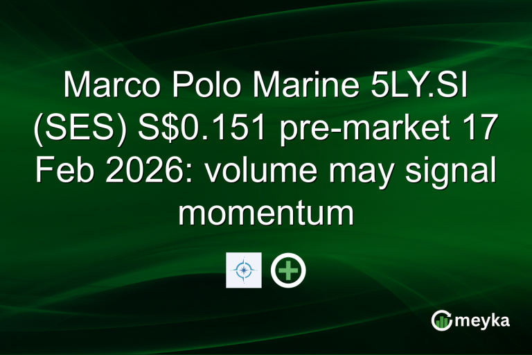 Marco Polo Marine 5LY.SI (SES) S$0.151 pre-market 17 Feb 2026: volume may signal momentum
