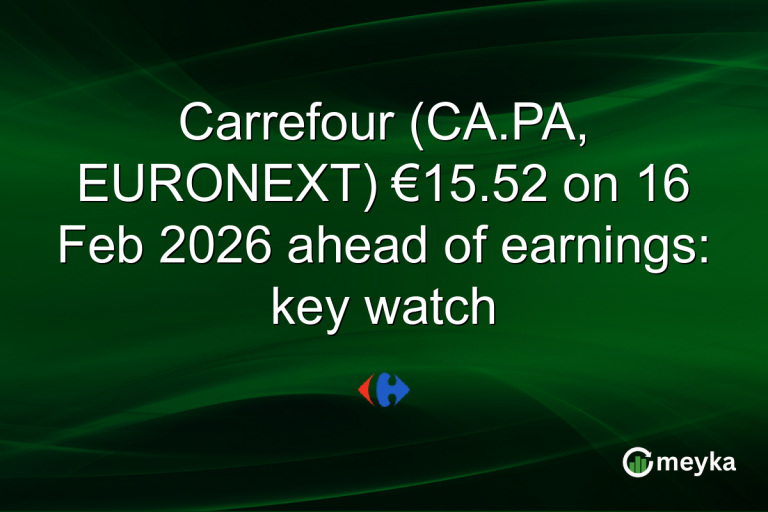 Carrefour (CA.PA, EURONEXT) €15.52 on 16 Feb 2026 ahead of earnings: key watch