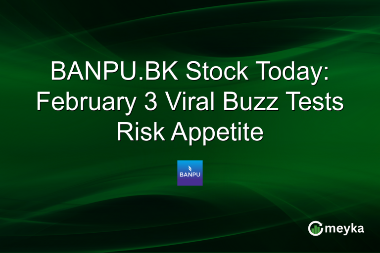BANPU.BK Stock Today: February 3 Viral Buzz Tests Risk Appetite