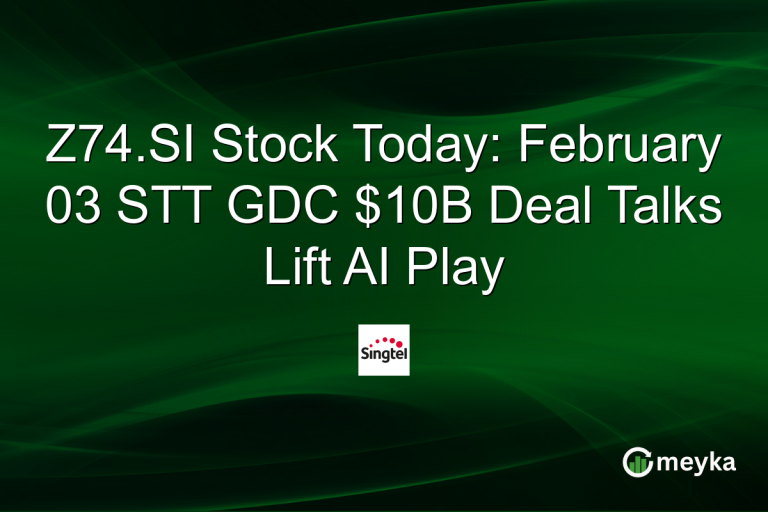Z74.SI Stock Today: February 03 STT GDC $10B Deal Talks Lift AI Play
