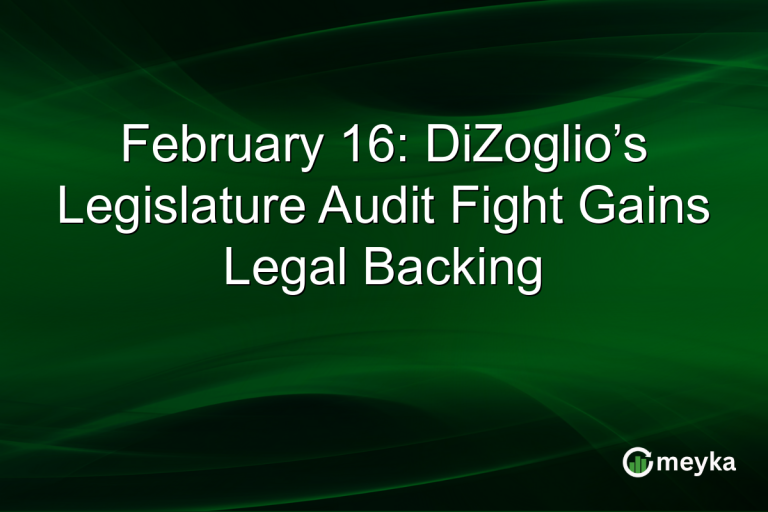 February 16: DiZoglio’s Legislature Audit Fight Gains Legal Backing