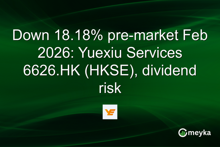 Down 18.18% pre-market Feb 2026: Yuexiu Services 6626.HK (HKSE), dividend risk