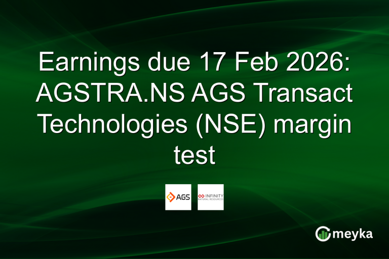 Earnings due 17 Feb 2026: AGSTRA.NS AGS Transact Technologies (NSE) margin test
