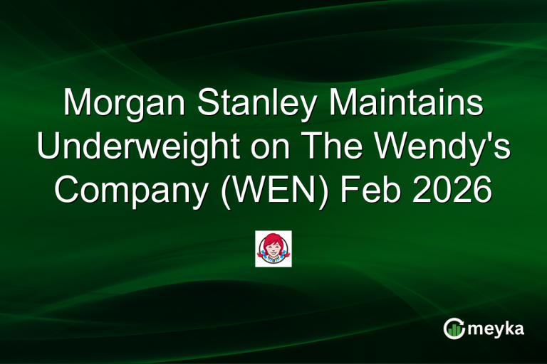 Morgan Stanley Maintains Underweight on The Wendy's Company (WEN) Feb 2026