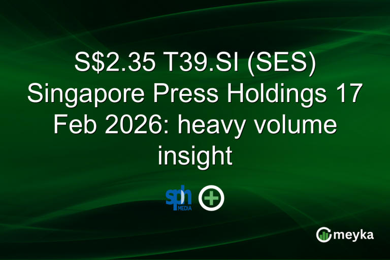 S$2.35 T39.SI (SES) Singapore Press Holdings 17 Feb 2026: heavy volume insight