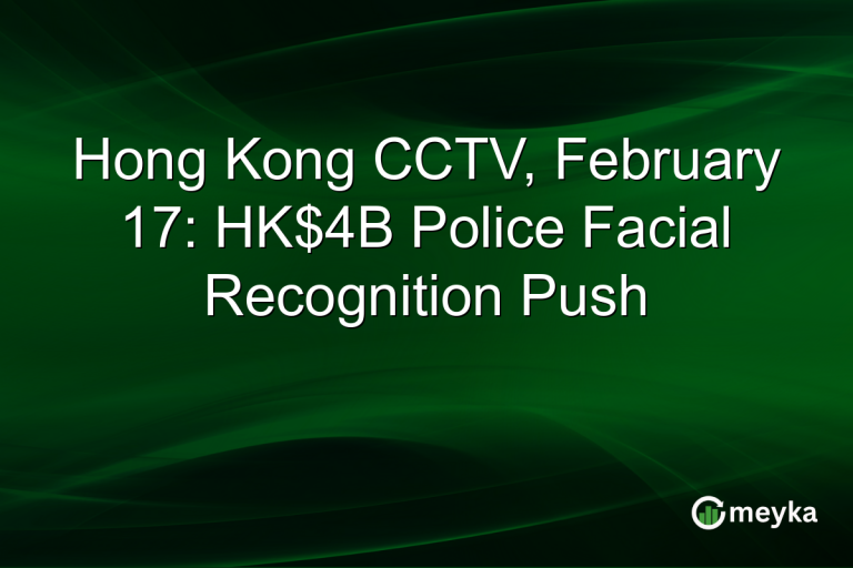 Hong Kong CCTV, February 17: HK$4B Police Facial Recognition Push