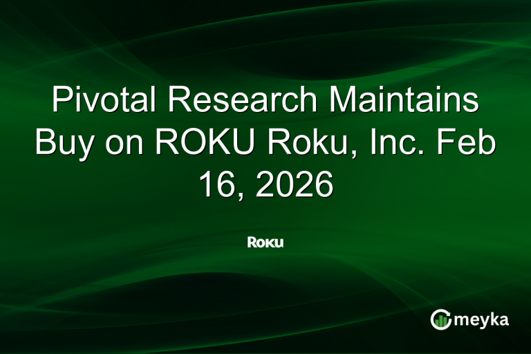 Pivotal Research Maintains Buy on ROKU Roku, Inc. Feb 16, 2026