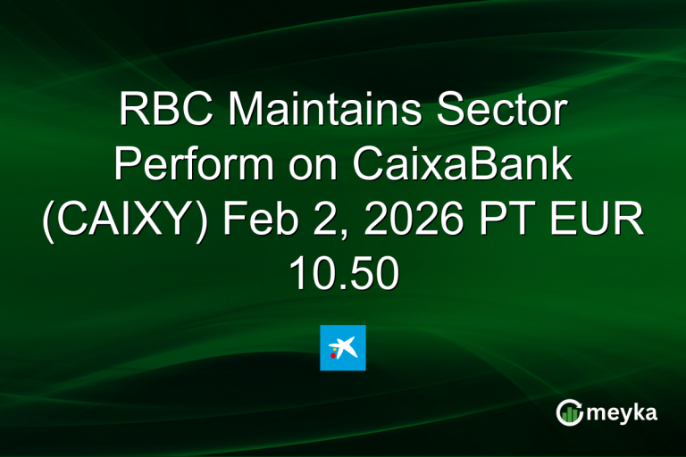 RBC Maintains Sector Perform on CaixaBank (CAIXY) Feb 2, 2026 PT EUR 10.50