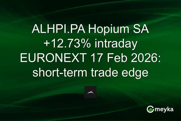 ALHPI.PA Hopium SA +12.73% intraday EURONEXT 17 Feb 2026: short-term trade edge