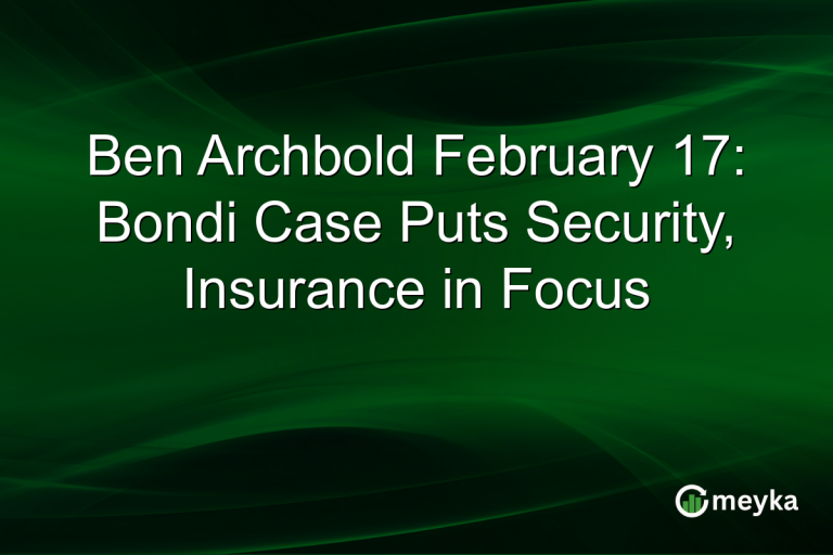 Ben Archbold February 17: Bondi Case Puts Security, Insurance in Focus