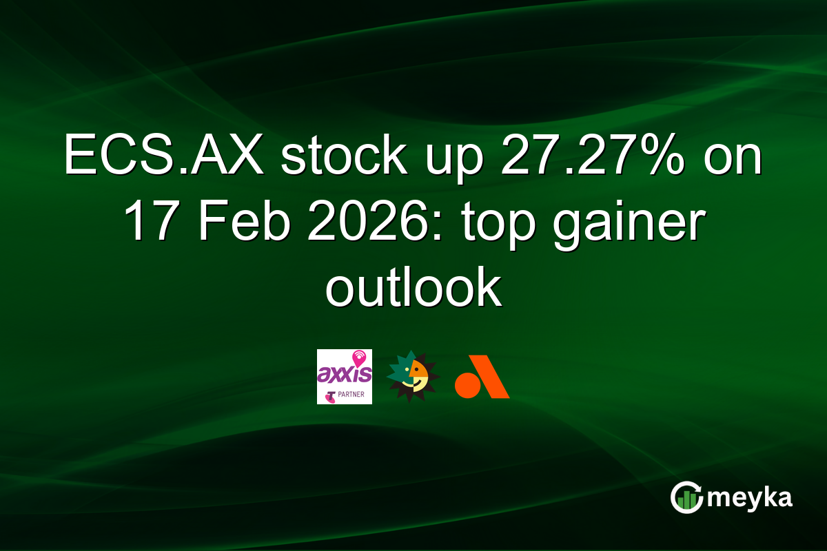 ECS.AX stock up 27.27% on 17 Feb 2026: top gainer outlook