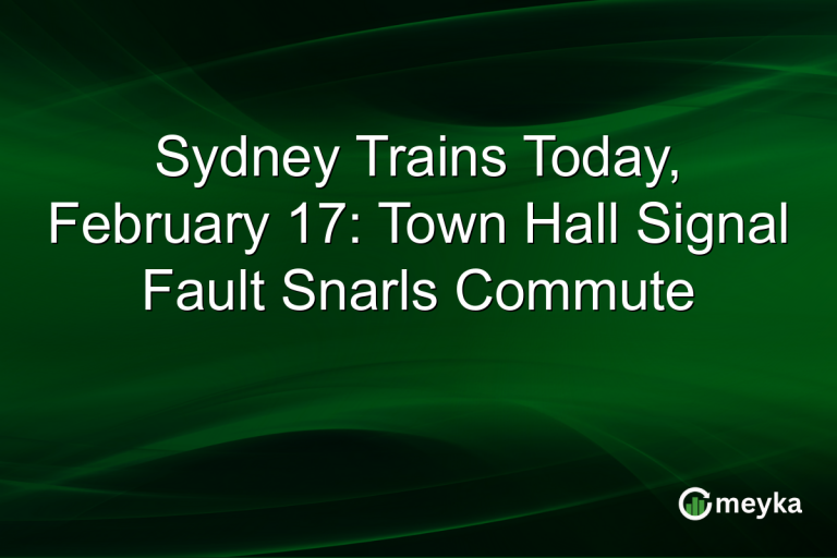 Sydney Trains Today, February 17: Town Hall Signal Fault Snarls Commute