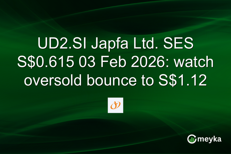 UD2.SI Japfa Ltd. SES S$0.615 03 Feb 2026: watch oversold bounce to S$1.12