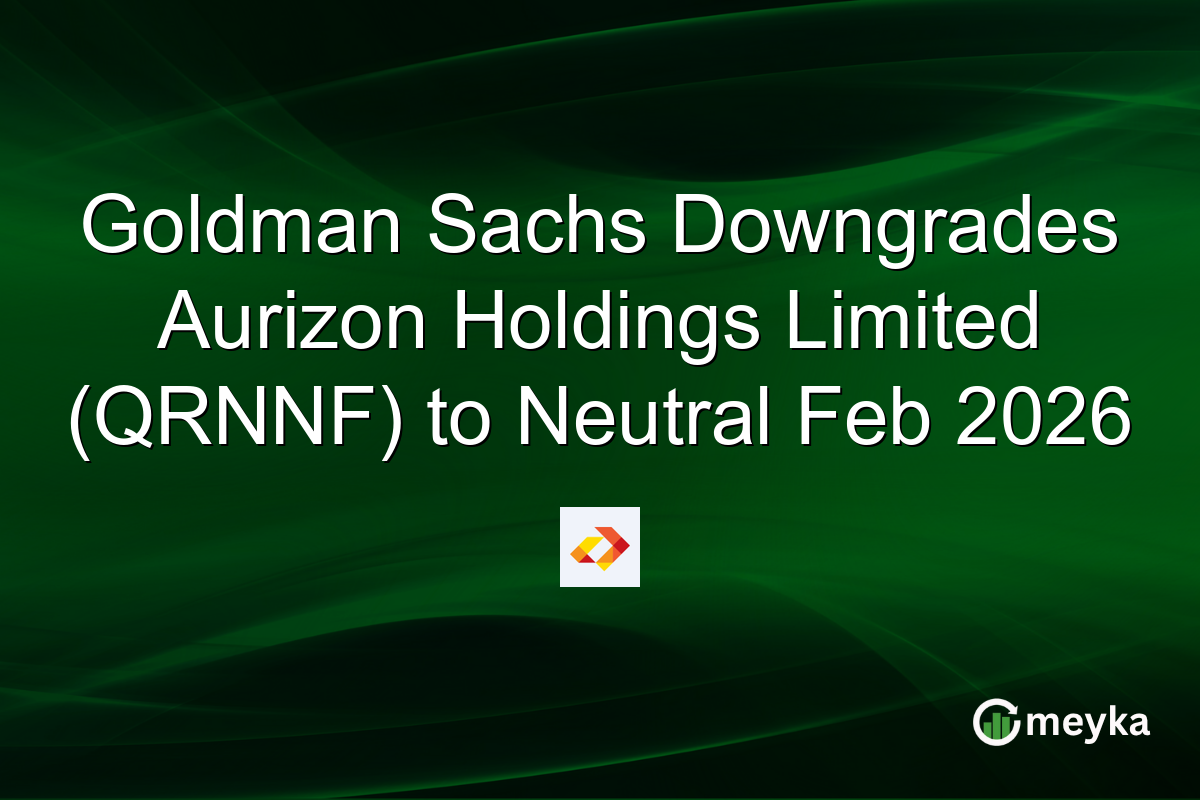 Goldman Sachs Downgrades Aurizon Holdings Limited (QRNNF) to Neutral Feb 2026