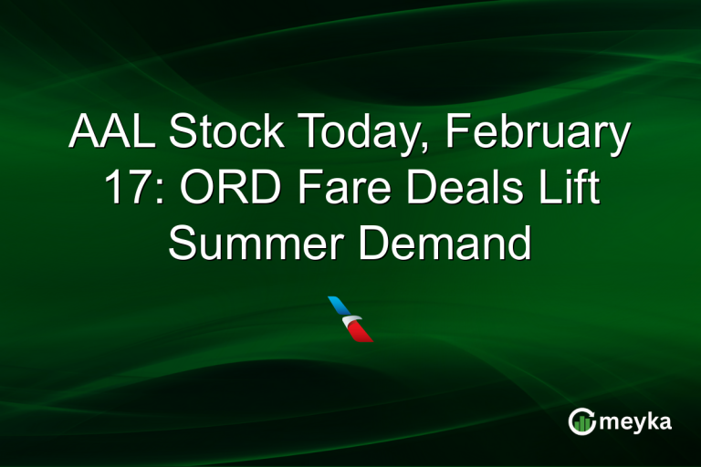 AAL Stock Today, February 17: ORD Fare Deals Lift Summer Demand