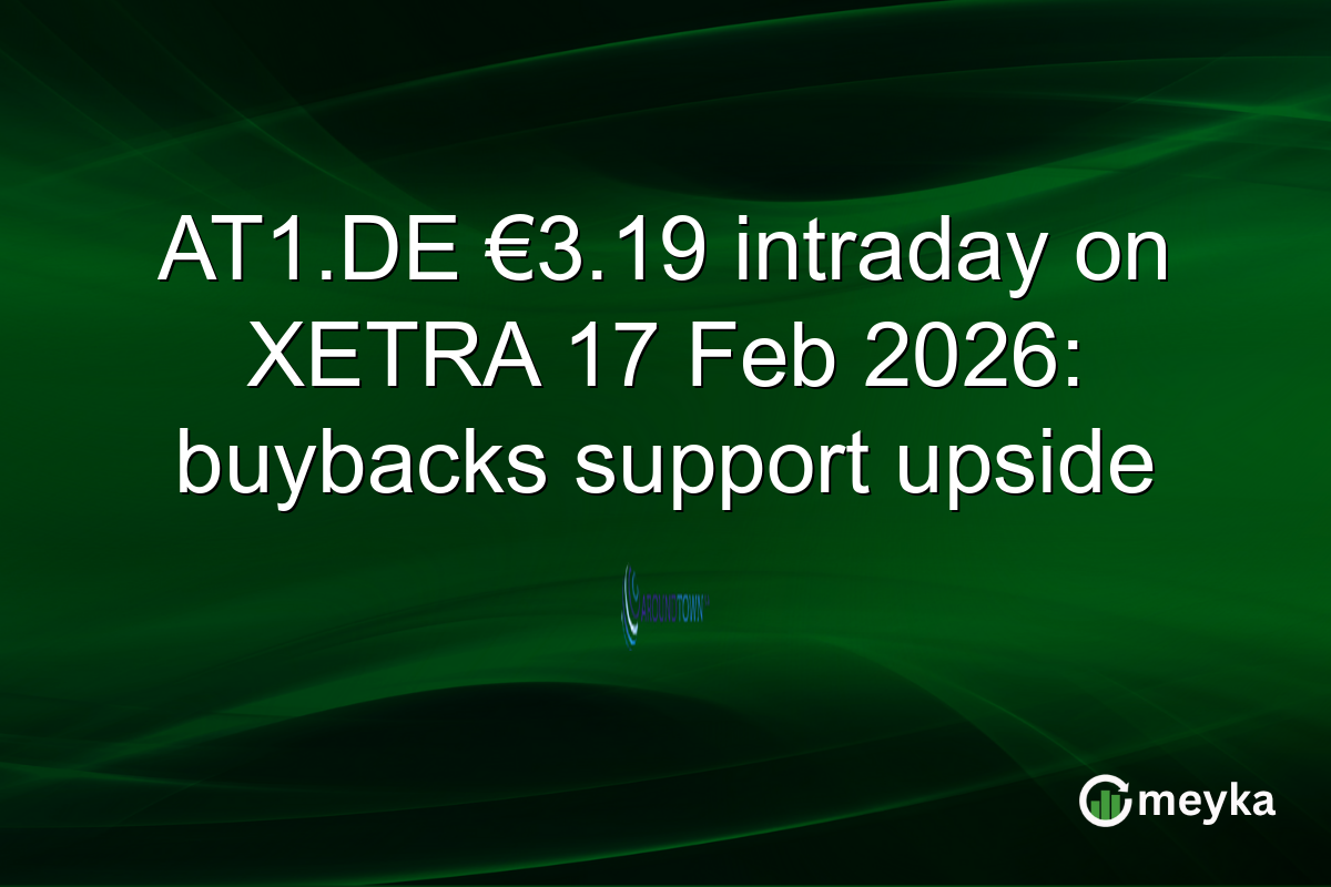 AT1.DE €3.19 intraday on XETRA 17 Feb 2026: buybacks support upside