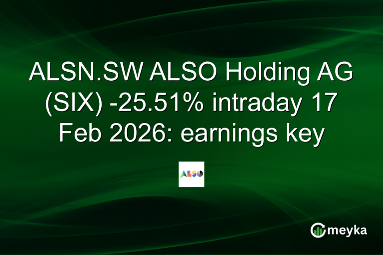 ALSN.SW ALSO Holding AG (SIX) -25.51% intraday 17 Feb 2026: earnings key