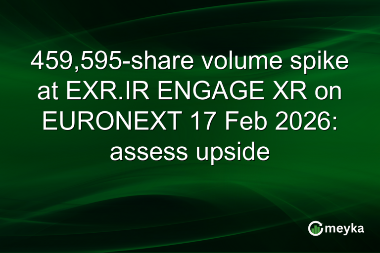 459,595-share volume spike at EXR.IR ENGAGE XR on EURONEXT 17 Feb 2026: assess upside