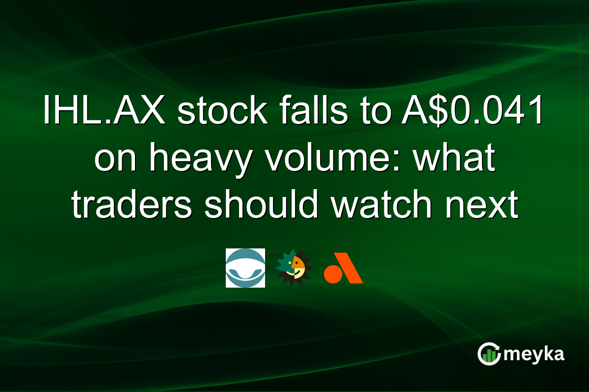 IHL.AX stock falls to A$0.041 on heavy volume: what traders should watch next