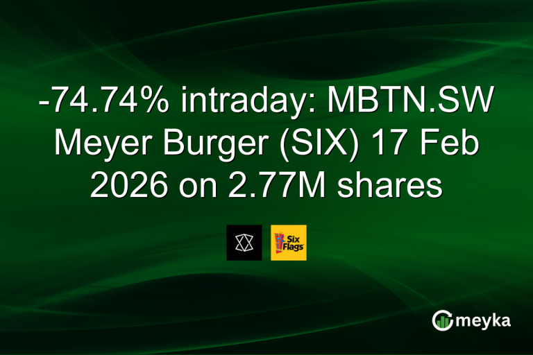 -74.74% intraday: MBTN.SW Meyer Burger (SIX) 17 Feb 2026 on 2.77M shares