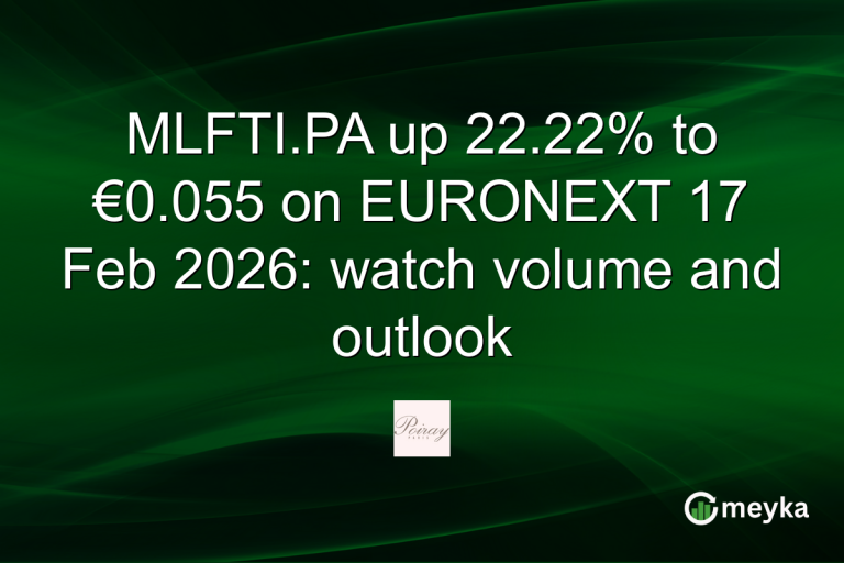 MLFTI.PA up 22.22% to €0.055 on EURONEXT 17 Feb 2026: watch volume and outlook