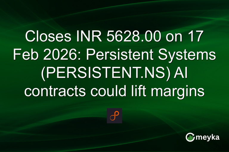 Closes INR 5628.00 on 17 Feb 2026: Persistent Systems (PERSISTENT.NS) AI contracts could lift margins