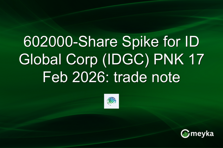 602000-Share Spike for ID Global Corp (IDGC) PNK 17 Feb 2026: trade note