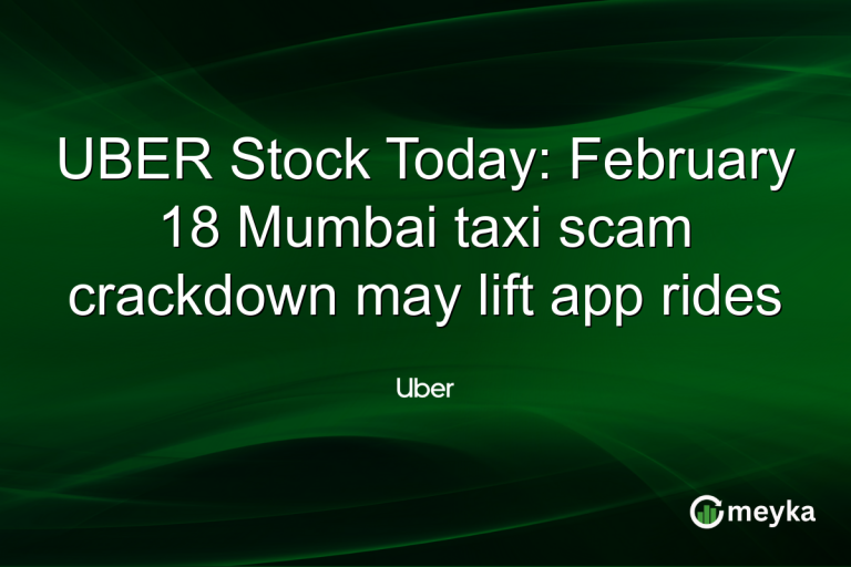 UBER Stock Today: February 18 Mumbai taxi scam crackdown may lift app rides