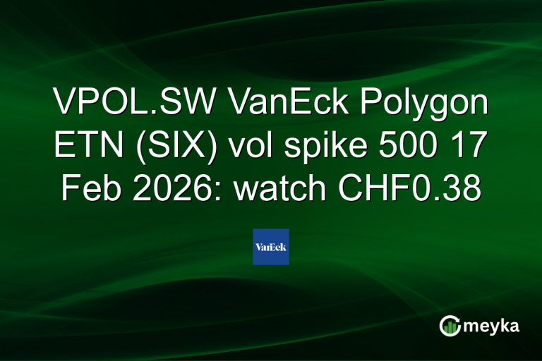 VPOL.SW VanEck Polygon ETN (SIX) vol spike 500 17 Feb 2026: watch CHF0.38