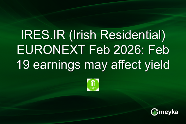 IRES.IR (Irish Residential) EURONEXT Feb 2026: Feb 19 earnings may affect yield