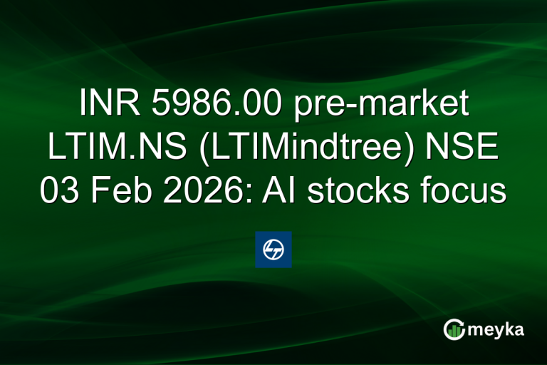 INR 5986.00 pre-market LTIM.NS (LTIMindtree) NSE 03 Feb 2026: AI stocks focus