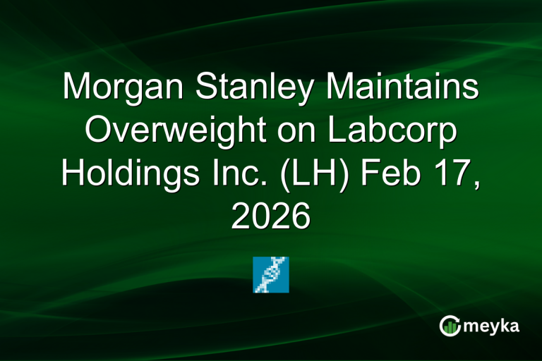 Morgan Stanley Maintains Overweight on Labcorp Holdings Inc. (LH) Feb 17, 2026