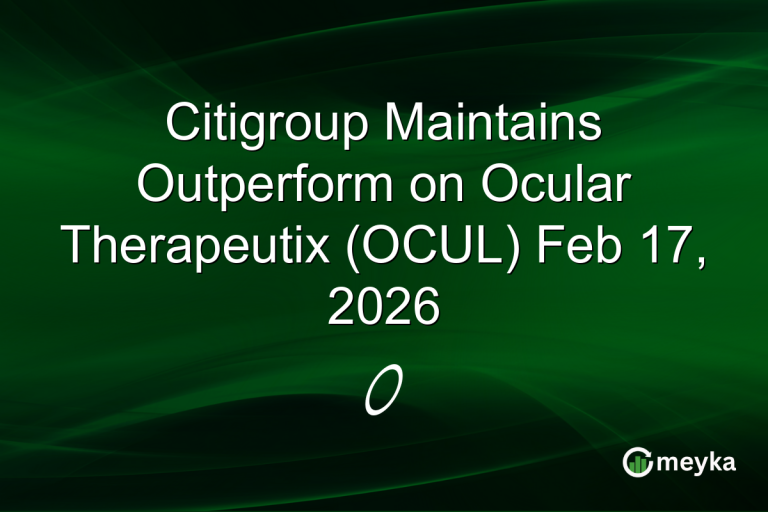 Citigroup Maintains Outperform on Ocular Therapeutix (OCUL) Feb 17, 2026