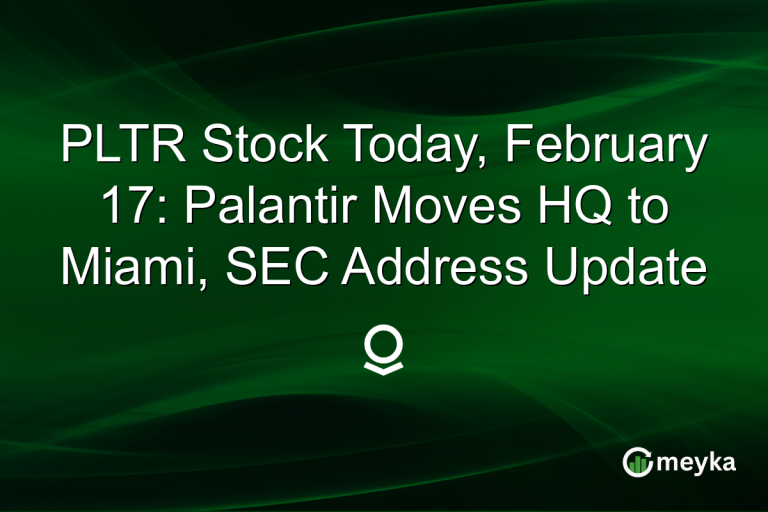 PLTR Stock Today, February 17: Palantir Moves HQ to Miami, SEC Address Update