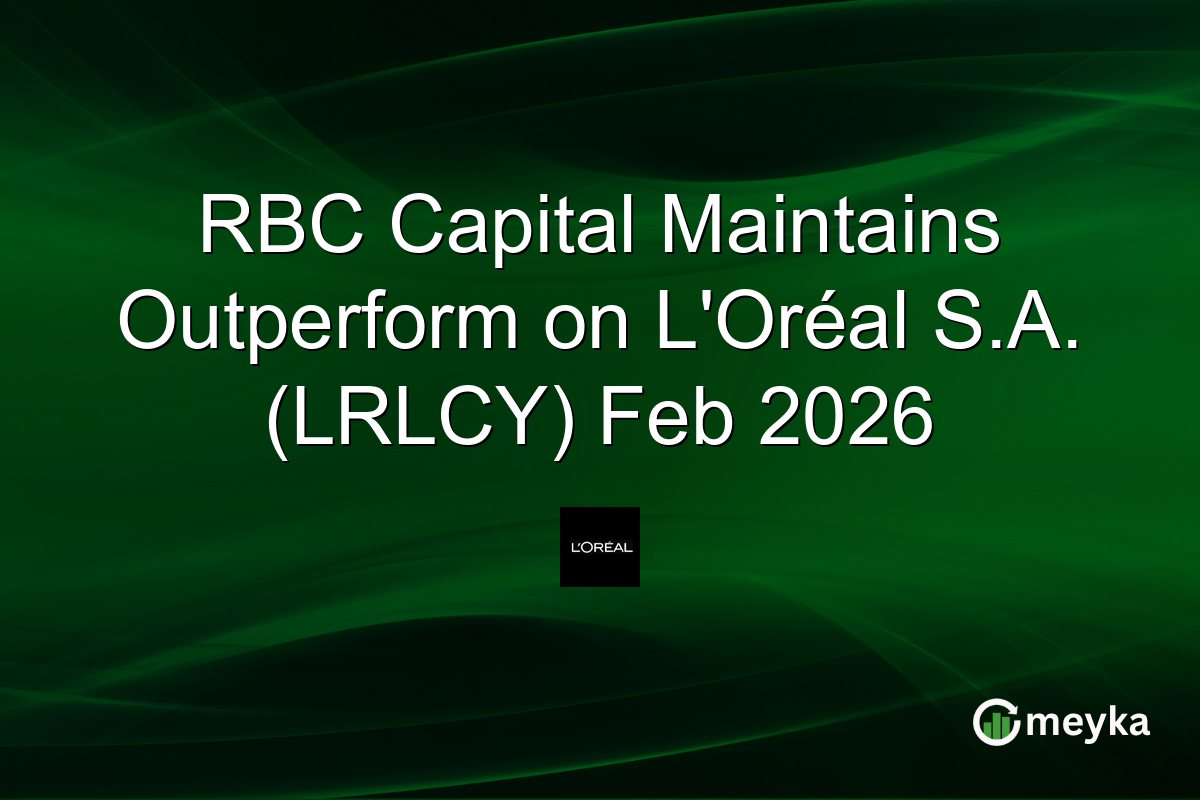 RBC Capital Maintains Outperform on L'Oréal S.A. (LRLCY) Feb 2026