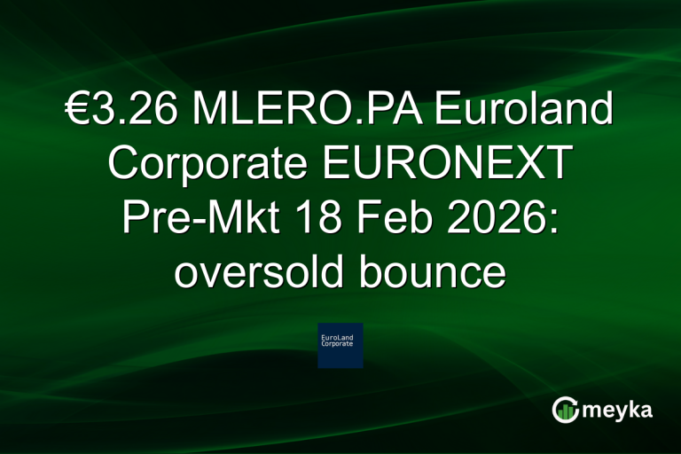 €3.26 MLERO.PA Euroland Corporate EURONEXT Pre-Mkt 18 Feb 2026: oversold bounce