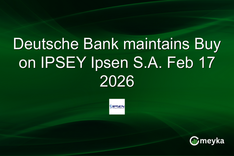 Deutsche Bank maintains Buy on IPSEY Ipsen S.A. Feb 17 2026