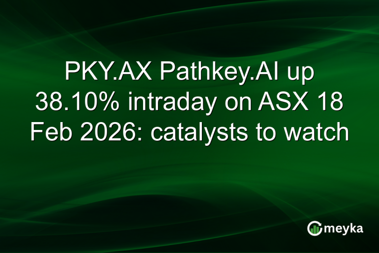 PKY.AX Pathkey.AI up 38.10% intraday on ASX 18 Feb 2026: catalysts to watch