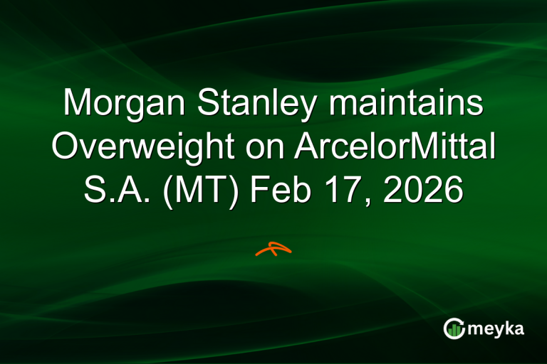 Morgan Stanley maintains Overweight on ArcelorMittal S.A. (MT) Feb 17, 2026
