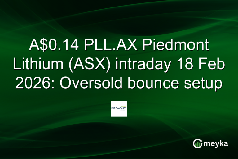 A$0.14 PLL.AX Piedmont Lithium (ASX) intraday 18 Feb 2026: Oversold bounce setup