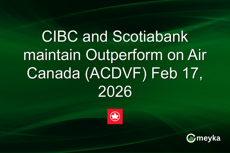 CIBC and Scotiabank maintain Outperform on Air Canada (ACDVF) Feb 17, 2026