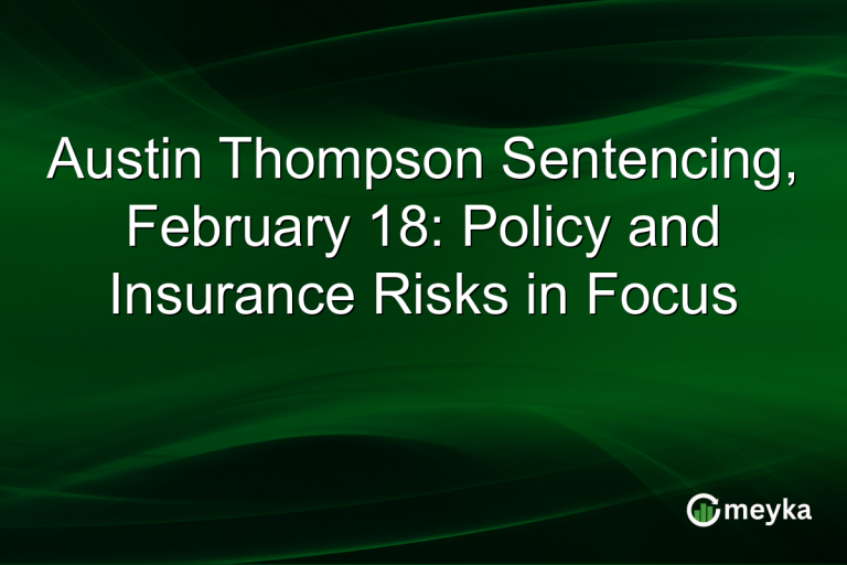 Austin Thompson Sentencing, February 18: Policy and Insurance Risks in Focus
