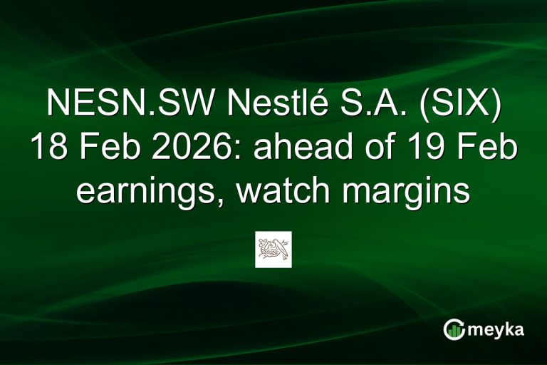 NESN.SW Nestlé S.A. (SIX) 18 Feb 2026: ahead of 19 Feb earnings, watch margins