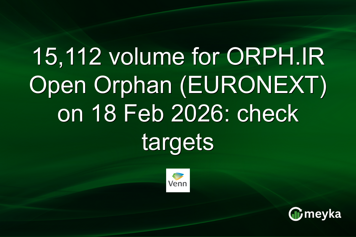 15,112 volume for ORPH.IR Open Orphan (EURONEXT) on 18 Feb 2026: check targets
